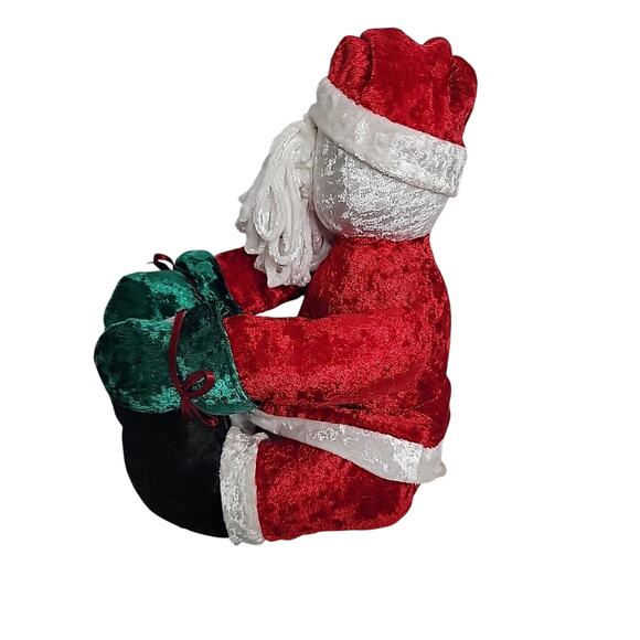 Ganz bottle buddy holiday Christmas Santa! Holds Any Bottle Wine Beer NWOT - Picture 5 of 7